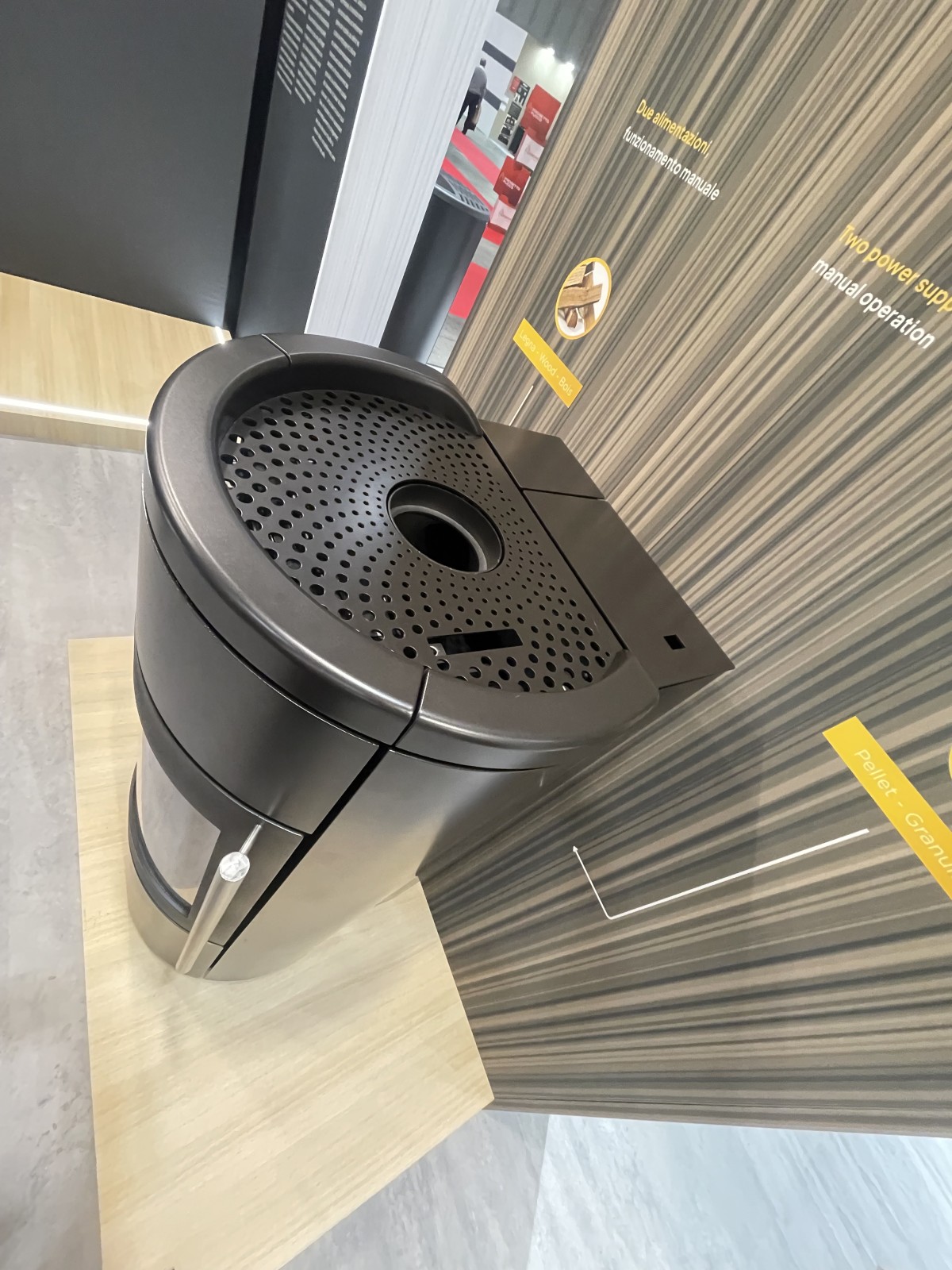 Hybridkamin-Ved-och pelletskamin-Nobis Libera 8 - Bild 4