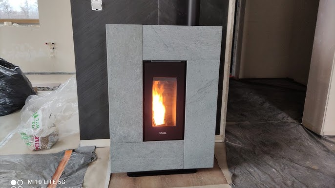 Pelletskamin GRACE 7kW-Cadel-flera varianter - Bild 7