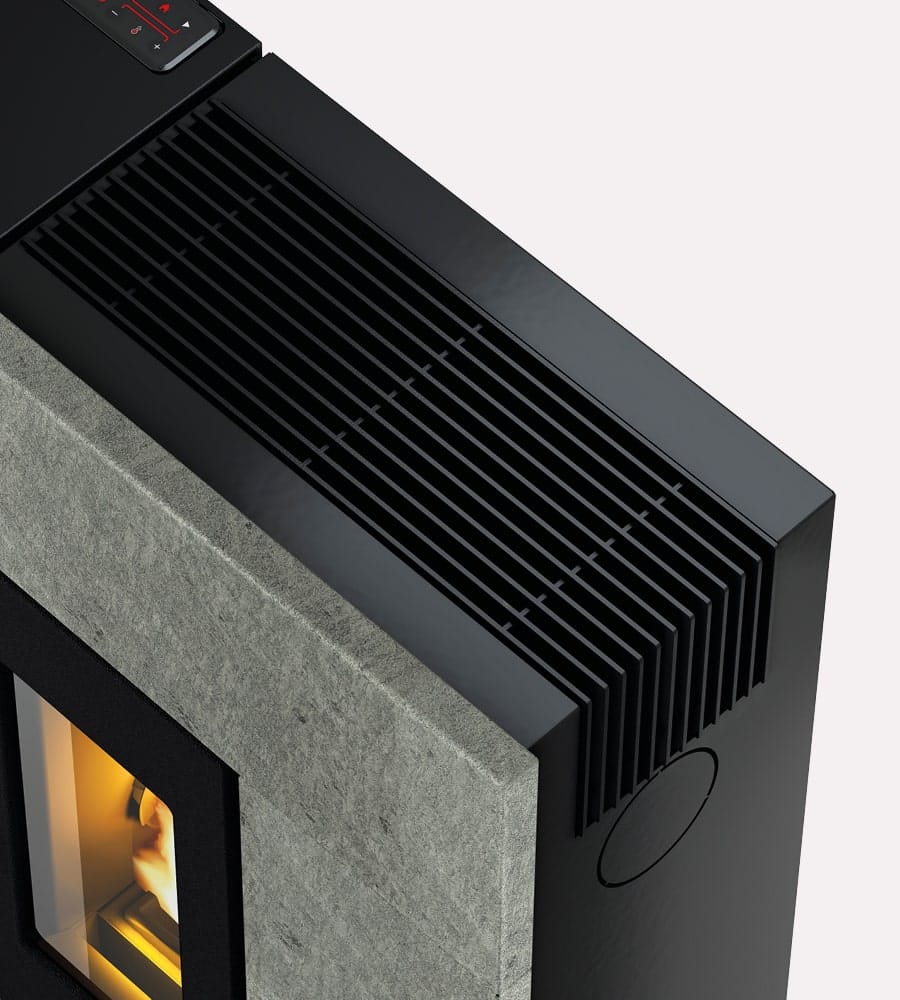 Pelletskamin GRACE 7kW-Cadel-flera varianter - Bild 6