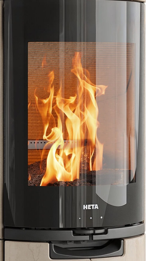 Glasfront braskamin HETA Scan-Line 900, 910 och 920 för modern och exklusiv design
