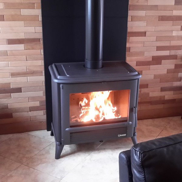 Gjutjärnskamin MODENA 10kW-Invicta-flera färger - Bild 6